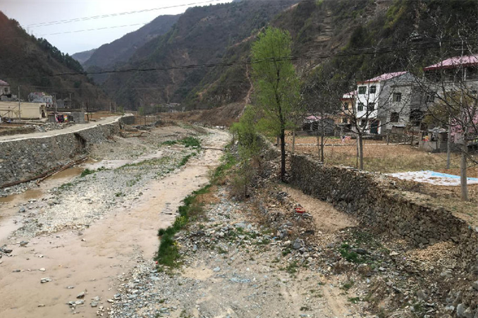 河道治理前的楊家灣