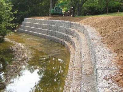 河道護岸格賓籠擋墻