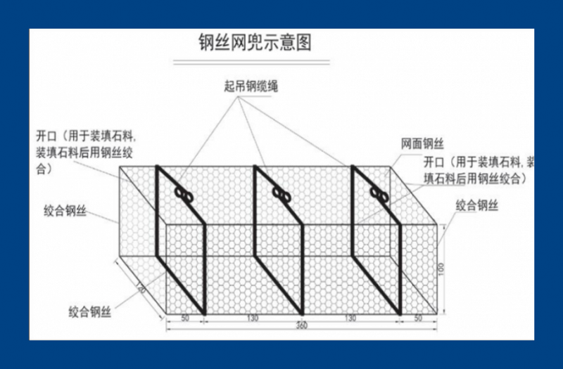 矩形鋼絲網(wǎng)兜